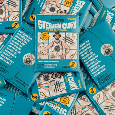 STEPHEN CURRY Adhesive Artifacts - Limited New Years Release!