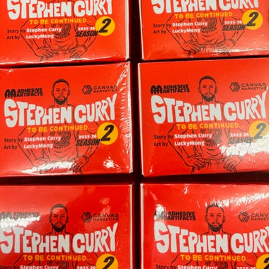 10 Pack Box! - Stephen Curry "To Be Continued" Series from Adhesive Artifacts