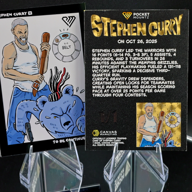 BTA 6 - Pocket Mountz To Be Continued (Season 2) - TRU GOLD 1/1