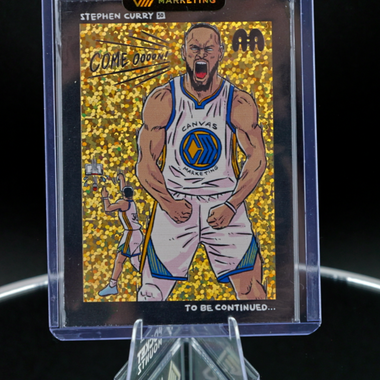 "Bring It On" GOLD MATTER Variant 1/1 (Adhesive Artifacts)