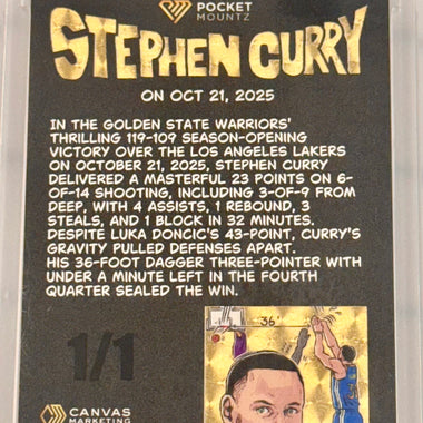 36-FOOT DAGGER - Pocket Mountz To Be Continued (Season 2) - TRU GOLD