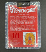 Stephen Curry Adhesive Artifacts – Limited Cyber Monday Edition /50