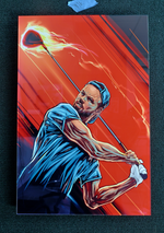LOCKED IN - 14x21 "Museum Mount" (RWA Bitcoin Ordinal) by Pocket Mountz