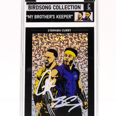 "My Brother's Keeper" SILVER /30 Trading Card Sticker (Canvas & Birdsong Collection)