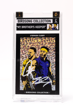 "My Brother's Keeper" SILVER /30 Trading Card Sticker (Canvas & Birdsong Collection)